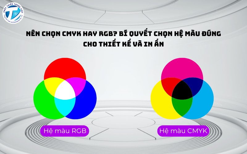 Nên Chọn CMYK hay RGB? Bí Quyết Chọn Hệ Màu Đúng Cho Thiết Kế và In Ấn